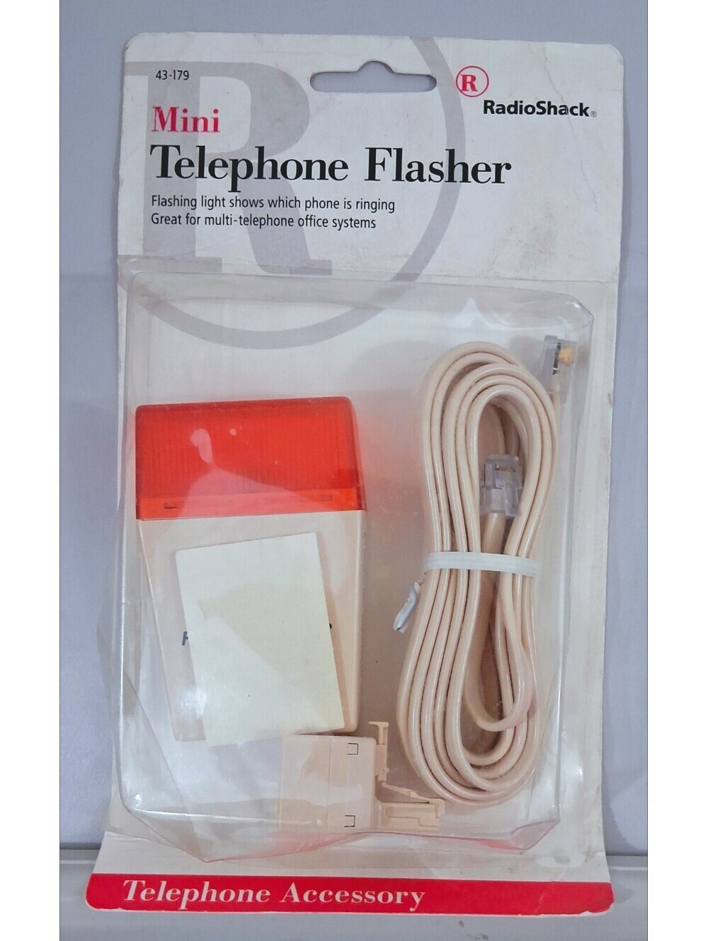 MINI Telephone FLASHER 43-179 Radio Shack RADIOSHACK 430-0179 Brand-NEW
